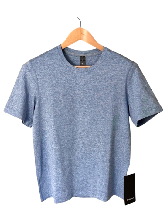 Lululemon Other - Lululemon Soft Jersey Short-Sleeve Shirt NWT Heathered Washed Denim XS